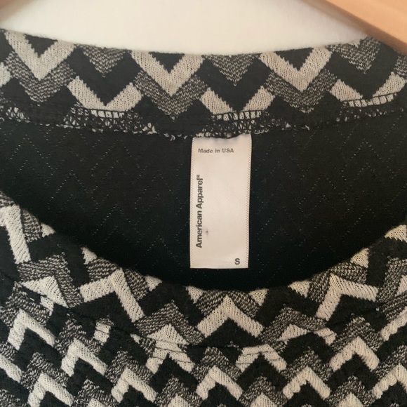 American Apparel Cropped Jacquard Raglan - Picture 4 of 4